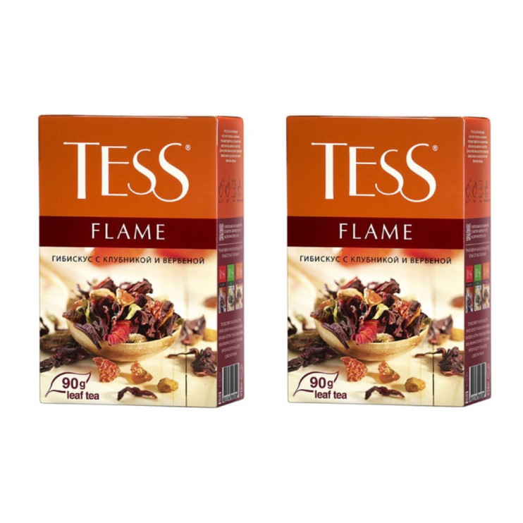 Tess Флайм 90 ггибискус,розовый перец,аром. земляники (15) (0650) (комплект 2 шт.) 6006500