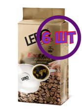 Кофе молотый LEBO extra, брикет, 250г (комплект 6 шт.) 6002108