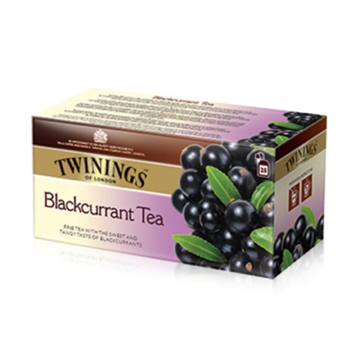 Twinings Черный с ароматом и кусочками черн.смородины 25 пак.*2 г (12)