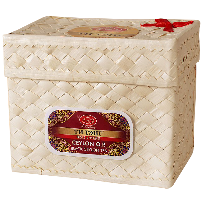Чай черный Ти Тэнг Ceylon O.P.,в плетенке 200 г