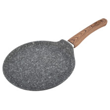 Сковорода блинная 24см.с антипригарным покрытием Grey marble из алюминия 926698