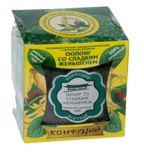 Чай зеленый Конфуций Оолонг со сладким женьшенем, 90 г