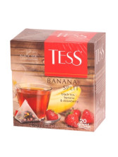 Чай черный в пирамидках Tess Banana Split (Тесс Банана Сплит), 20*1,8 г