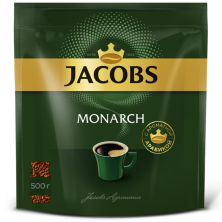 Кофе растворимый Jacobs Monarch сублимированный, пакет, 500 г 9103463