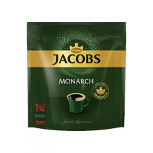Кофе растворимый Jacobs Monarch сублимированный, пакет, 500 г 9103463
