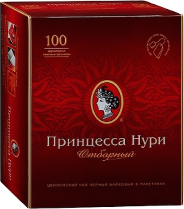 Принцесса Нури 100 пак. х 2 г Отборный с/я (0327)(18)