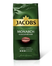 Кофе в зернах Jacobs Monarch классический, м/у, 230 г 1777037