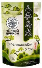 Чай зеленый листовой Черный Дракон женьшеневый, 100 г 0720977