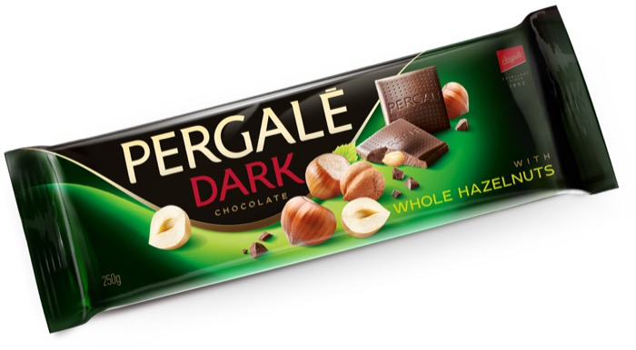 Pergale Шоколад темный Pergale с цельным фундуком, 100 (15)