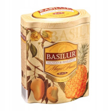 Basilur Волшебные фрукты "Манго и ананас" 100 г, черн., ж/б (6)/(36) (70534)