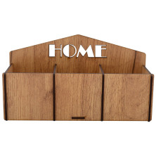 Подставка для чайных пакетиков "HOME", 3 секции. Размер 12,5х23х8см. (арт. МБ18-135)