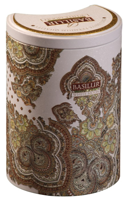 Basilur Восточная коллекция "Белая луна" 100 г, зелен., ж/б (6)/(36) (70224)