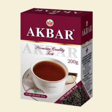 Чай черный в пакетиках для чашки Akbar Гранатовая серия, 200 г
