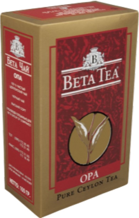 Чай черный листовой Beta Tea ОПА, 100 г