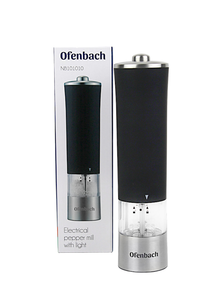 Электрическая мельница для перца с подсветкой Ofenbach NB-101010  060802