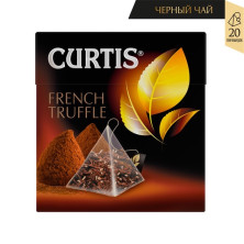 Чай черный в пирамидках Curtis French Truffle, 20*1,8 г