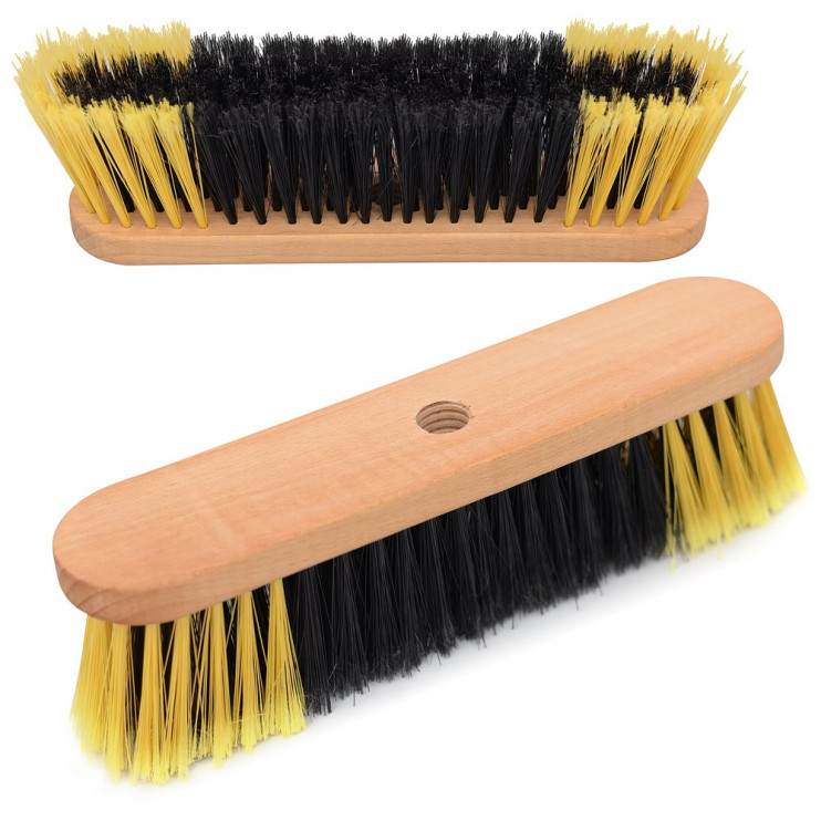 Щётка для пола и улицы. Размер 28х6х1,6см, 106 пучков.  (арт. МЭ58-268)