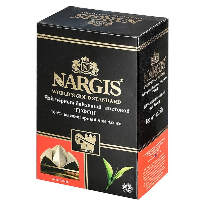 Nargis TGFOP кр/лист 250 г (12)