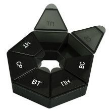 Таблетница "Неделя". 8х8х1,5 см.