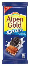 Шоколад молочный Alpen Gold Oreo, 95 г