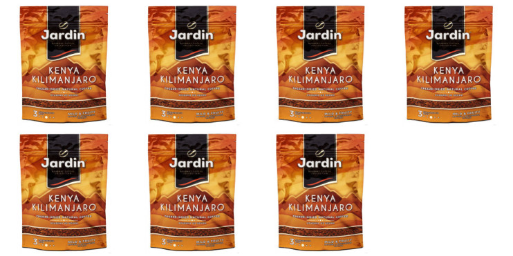 Кофе растворимый Jardin Kenya Kilimanjaro, м/у, 150 г (комплект 7 шт.) 6010187