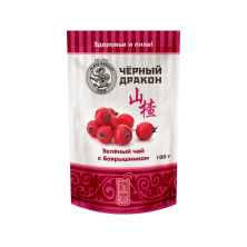 Чай зеленый листовой Черный Дракон с боярышником, 100г (комплект 2 шт.) 0720298