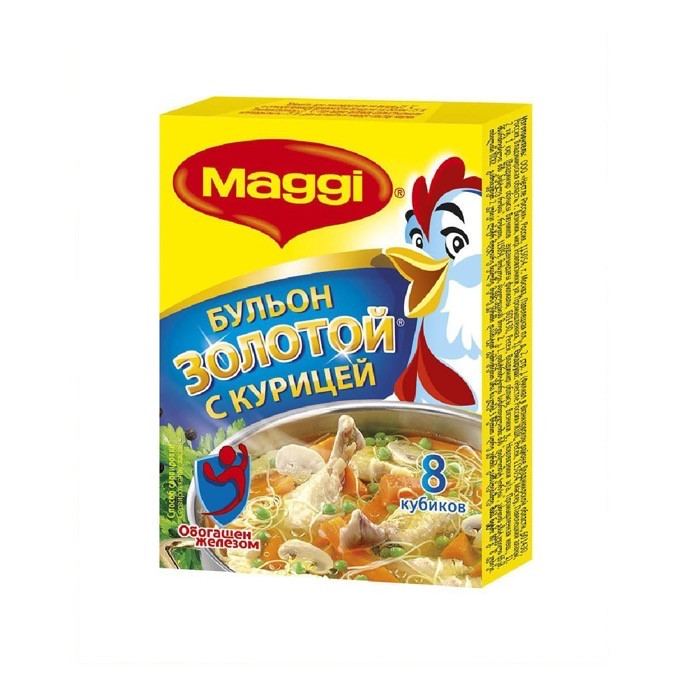 Бульон Maggi Золотой куриный, 72г.