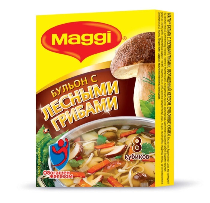 Бульон Maggi Лесные грибы, 72г.