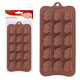 Форма для шоколадных конфет силиконовая 