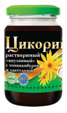 Цикорий Русский цикорий Инулинный с топинамбуром и лактулозой, банка, 200 г
