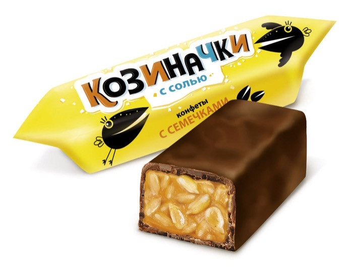 Объединенные Кондитеры Козиначки с солью , (5 кг)
