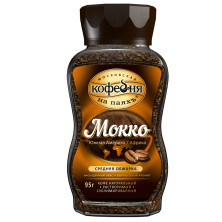 Кофе растворимый Московская кофейня на паяхъ Мокко, банка, 95 г