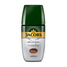 Кофе молотый в растворимом Jacobs Miligrano, стеклянная банка, 90 г 1771876