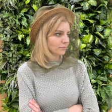 Антимоскитная сетка на голову "Накомарник" 45х40 см.