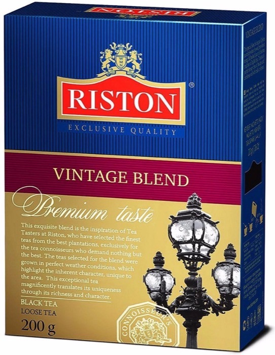 Чай черный листовой Riston Винтэйдж Бленд, 200 г