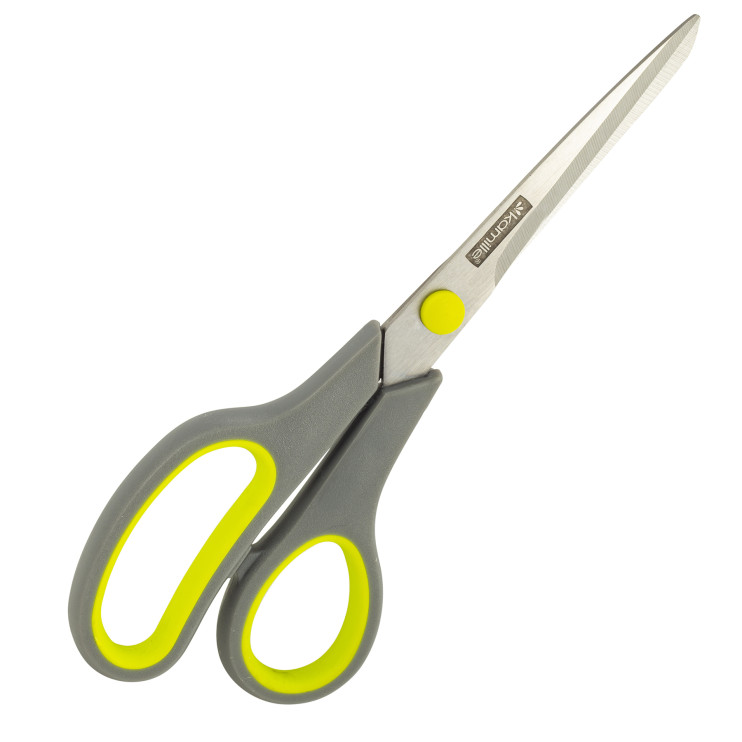 Ножницы универсальные 3пр. из нержавеющей стали с пластиковыми ручками  654417