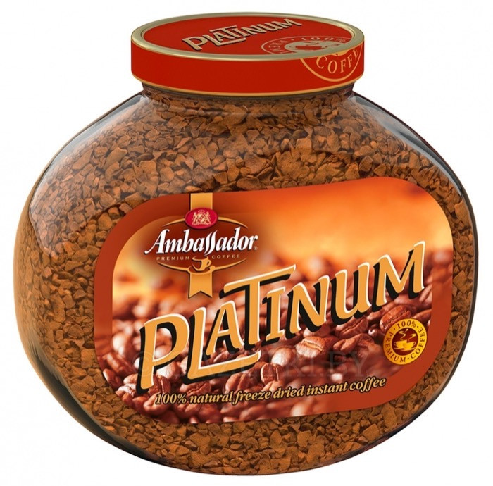 Shtrauss Ambassador Platinum 47,5 г стекло (12) 176 ко/пал.