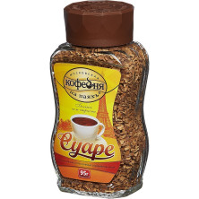 Кофе растворимый Московская кофейня на паяхъ Суаре, банка, 95 г