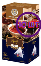 Черный дракон пирамидки ПуЭр 20 пак.*2 г (комплект 10 шт.) 0725811