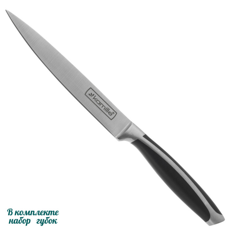 Нож кухонный универсальный с ручкой из ABS-пластика 650723