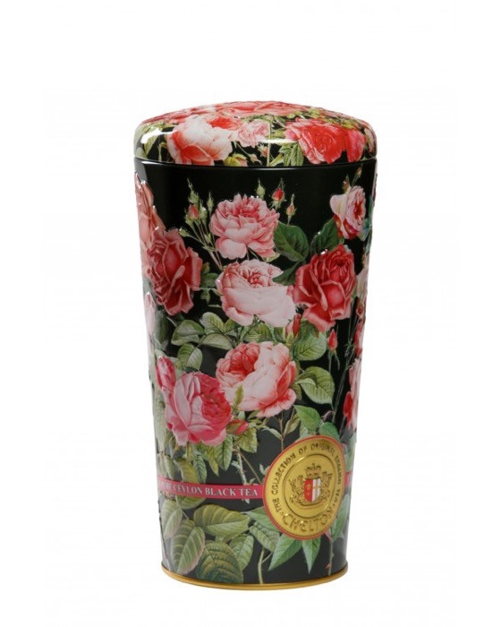 Chelton "Ваза с розами" 100 г ж/б (12) черный