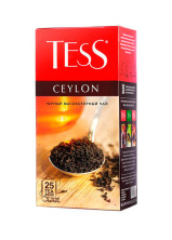 Чай черный в пакетиках для чашки Tess Ceylon (Тесс Цейлон), 25*2 г