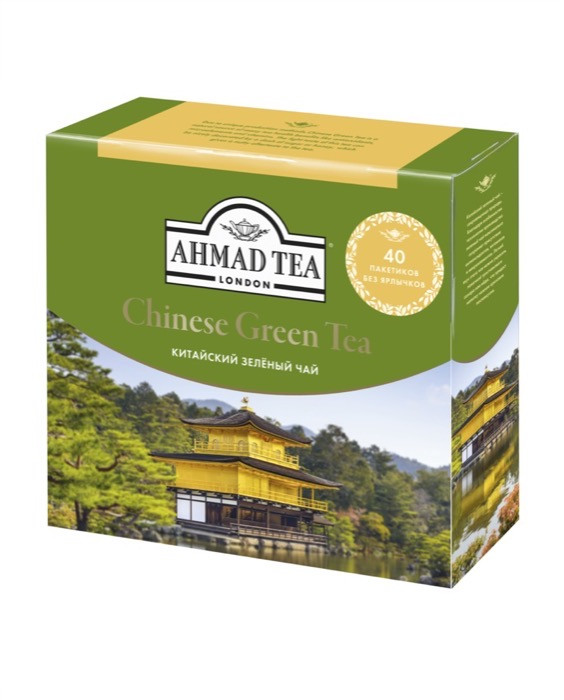 Ahmad tea Китайский Зеленый 40 пак.*1,8 г (10) 1584