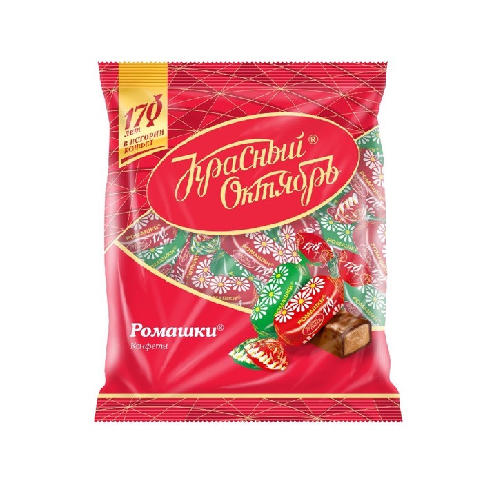 Объединенные Кондитеры Ромашки ,РФ 250 г (12)