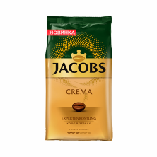 Кофе в зернах Jacobs Crema, м/у, 1 кг 1778882
