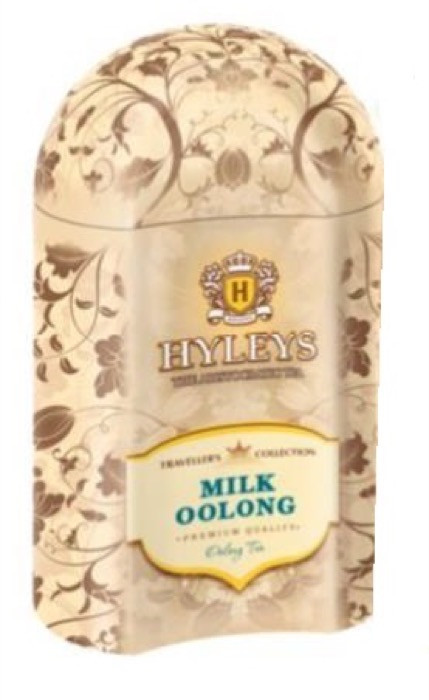 Hyleys МИЛК ООЛОНГ 100 г,зеленый оолонг с ароматом молока, ж/б (12)