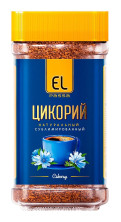 Цикорий EL PASSA натуральный сублимированный растворимый, 100г, стекло 1839439