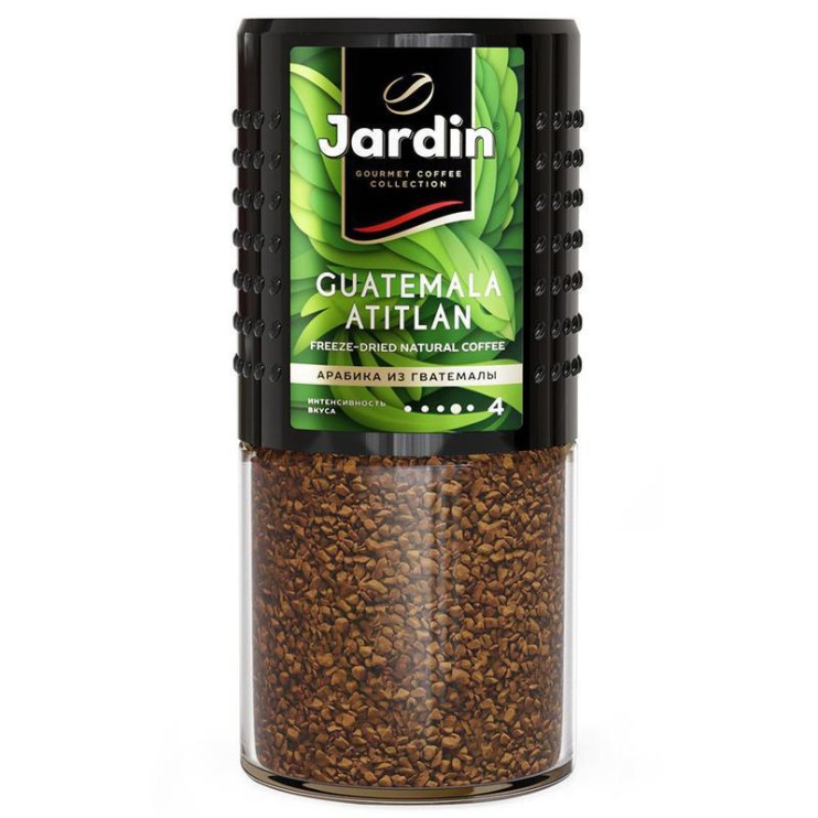 Jardin Guatemala Atitlan Кофе растворимый сублимированный арабика в стеклянной банке 190 г