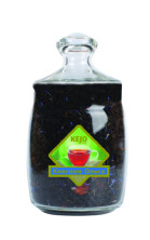 Kejofoods "Княгиня Ольга"(черный,ягоды ксмородины,лепестки сафлора,василька) 175 г стекло (6)