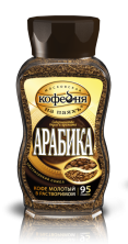 Кофе растворимый Московская кофейня на паяхъ Арабика, банка, 95 г